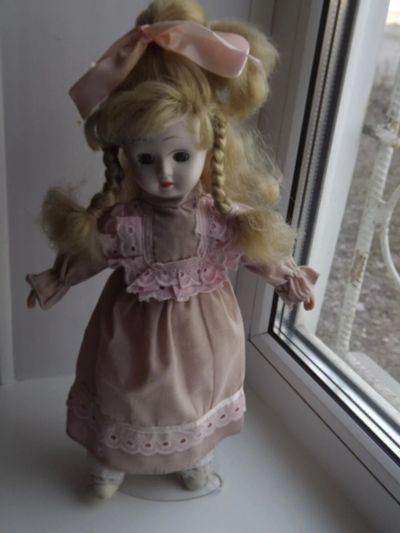 Лот: 9532077. Фото: 1. Кукла немецкая 33 см. Куклы