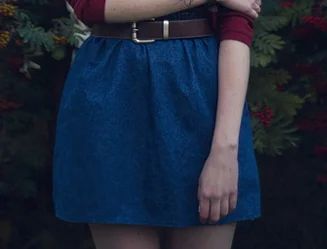 Лот: 3481591. Фото: 1. джинсовая юбка на талии. Юбки