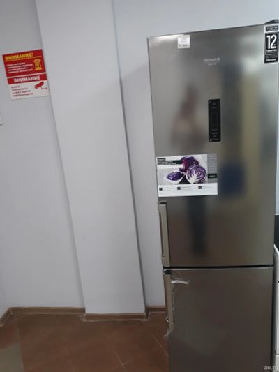 Лот: 14064643. Фото: 1. Холодильник Hotpoint-Ariston hfp8202xos... Холодильники, морозильные камеры