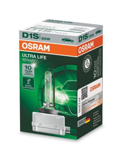 Лот: 11302430. Фото: 1. Osram D1S Xenarc Ultra Life 66140ULT. Оптика и освещение
