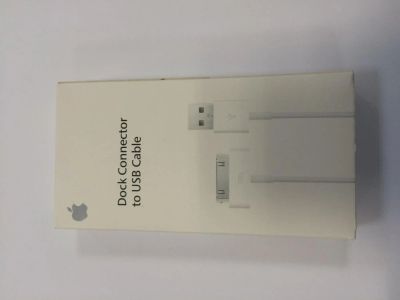 Лот: 5806887. Фото: 1. Кабель для IPhone 4/4s оригинал. Дата-кабели, переходники