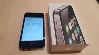 Лот: 15073241. Фото: 1. Телефон Apple iPhone 4S 8GB. Смартфоны