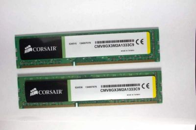 Лот: 11935041. Фото: 1. (154) DDR3 Corsair 8Gb (2*4Gb... Оперативная память