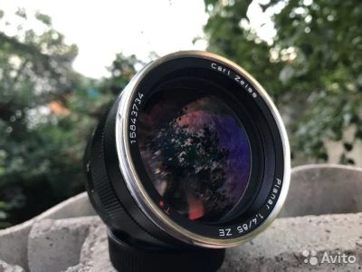 Лот: 12032076. Фото: 1. Carl Zeiss Planar 1,4/85 ZE T*. Объективы