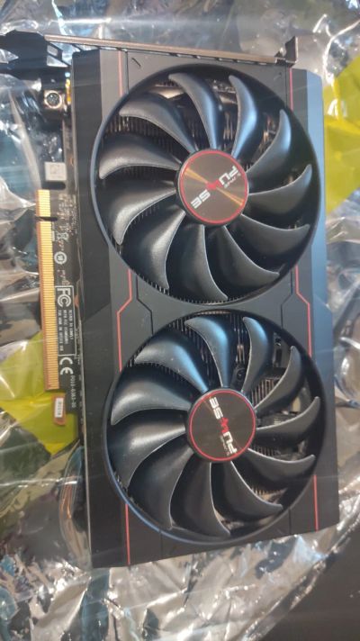 Лот: 20922922. Фото: 1. spphire radeon 6500 xt pulse. Видеокарты