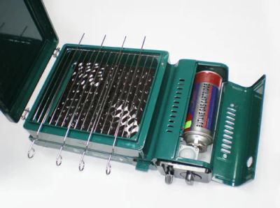 Лот: 4707198. Фото: 1. Газовый гриль NaMilux BBQ-116А. Фонарики