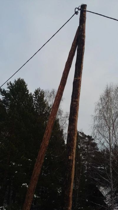 Лот: 6393947. Фото: 1. Установка опор (эл-столбов... Другое (электрооборудование)
