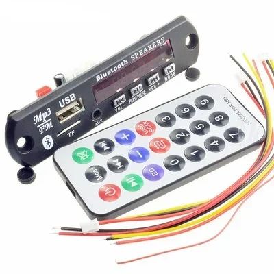 Лот: 10640801. Фото: 1. 7-12 В автомобиля Bluetooth MP3... Плееры