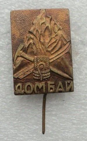 Лот: 9730164. Фото: 1. Знак Домбай. Тяжелый. Сувенирные