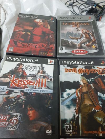 Лот: 15509231. Фото: 1. Sony Playstation 2 + Sony Playstation... Игровые приставки, консоли