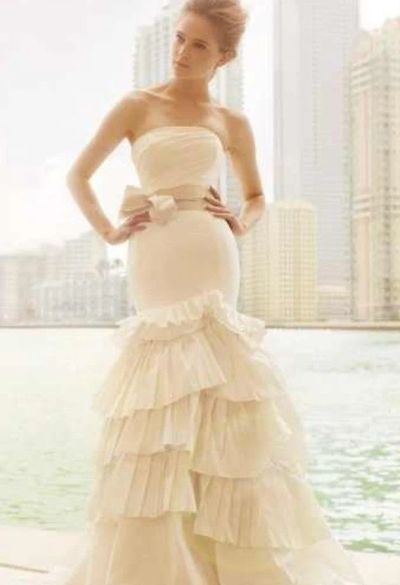 Лот: 4516119. Фото: 1. Vera Wang оригинальное свадебное... Свадебные платья