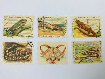 Лот: 23594341. Фото: 1. Рождество. Местные рептилии. Полная... Марки