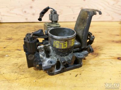Лот: 18537285. Фото: 1. Дроссельная заслонка Toyota Corolla... Двигатель и элементы двигателя