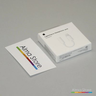 Лот: 16775701. Фото: 1. [Новый] Apple Lightning to HeadPhone... Дата-кабели, переходники