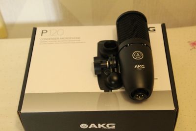Лот: 16346301. Фото: 1. Микрофон AKG P120. Наушники, гарнитуры