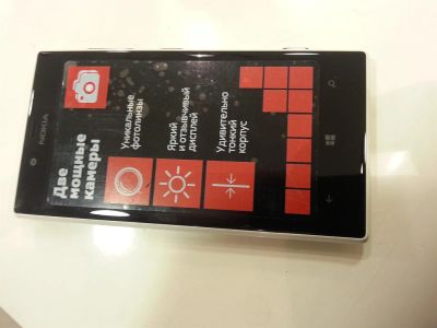 Лот: 3376165. Фото: 1. nokia lumia 720 white повторно... Смартфоны