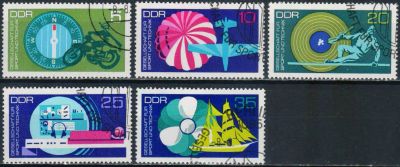 Лот: 25019944. Фото: 1. 1972. ГДР. Общество спорта и технологий... Марки