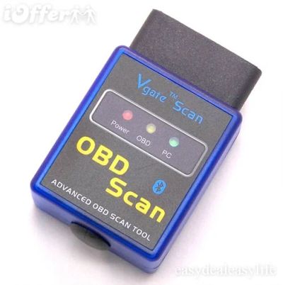 Лот: 2997200. Фото: 1. Адаптер OBD-II Elm327 Bluetooth... Диагностическое оборудование, измерительный инструмент