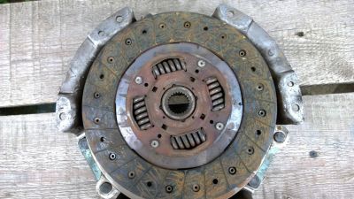 Лот: 4376355. Фото: 1. корзина и диск сцепления nissan... Трансмиссия