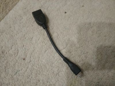 Лот: 17309595. Фото: 1. Usb otg micro USB кабель. Дата-кабели, переходники
