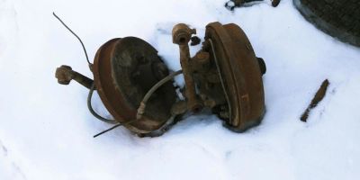 Лот: 11295737. Фото: 1. Поворотный кулак / ступица / барабан... Ходовая, подвеска, рулевое управление