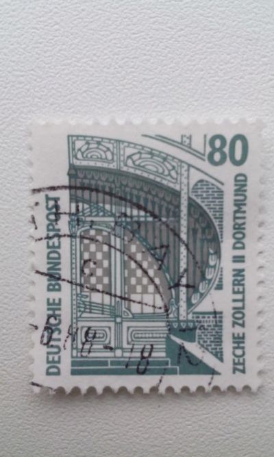 Лот: 7116169. Фото: 1. 1991 Главный вход корпорации Zollern. Марки
