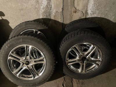Лот: 20016401. Фото: 1. Диски r17 trans на резине Dunlop. Диски