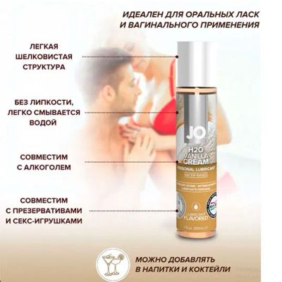 Лот: 19967056. Фото: 1. Смазка для орального секса JO... Интимная косметика, смазки