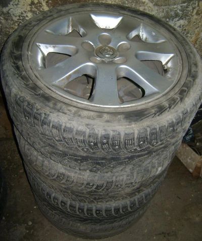 Лот: 3246674. Фото: 1. Зимние колеса Hakkapeliitta 5... Шины на дисках