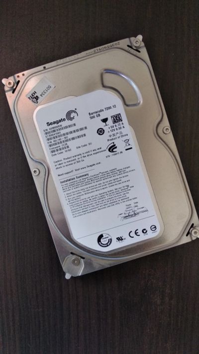Лот: 11548927. Фото: 1. Seagate Barracuda ST3500418AS... Жёсткие диски (HDD)