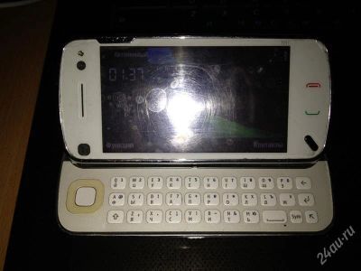 Лот: 1742901. Фото: 1. Nokia N97 (32GB) white. Смартфоны