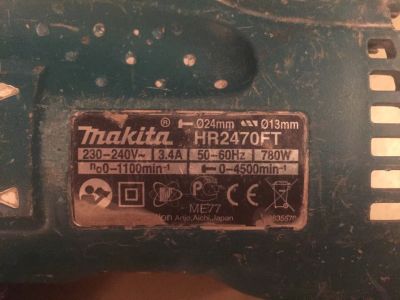 Лот: 12500153. Фото: 1. Перфоратор Makita (на зап.части... Электроинструмент