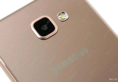 Лот: 10827286. Фото: 1. Samsung Galaxy A5 2016 Gold. Смартфоны