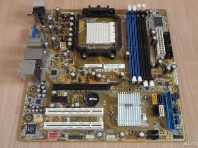 Лот: 9387529. Фото: 1. Материнская плата Asus M2N68-LA. Материнские платы