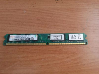 Лот: 15593085. Фото: 1. ОЗУ Hynix 2GB DDR2 800Mhz hymp125u64cp8-s6... Оперативная память