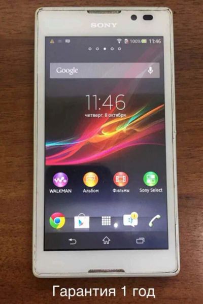 Лот: 25711795. Фото: 1. Смартфон sony xperia c. Смартфоны