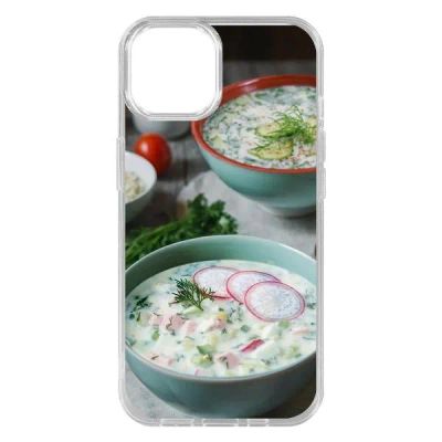 Лот: 25540424. Фото: 1. Чехол Krutoff Clear Case "Окрошка... Чехлы, бамперы