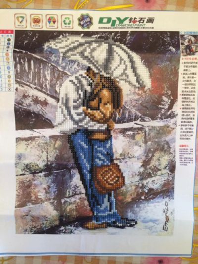 Лот: 11325875. Фото: 1. Картина из алмазной мозаики не... Картины по номерам