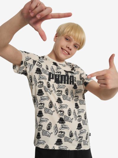 Лот: 22409374. Фото: 1. Футболка для мальчиков PUMA Ess... Другое (спортивная одежда)