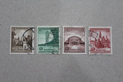 Лот: 24679984. Фото: 1. Германия 1938 года. 3 Рейх. Спортивный... Марки