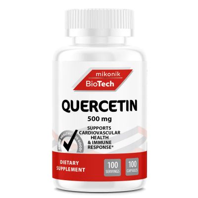 Лот: 18820389. Фото: 1. Mikonik BioTech Quercetin 500... Спортивное питание, витамины