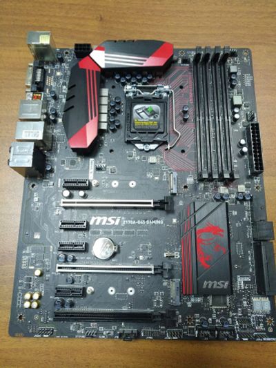 Лот: 12955009. Фото: 1. Игровая материнская плата MSI... Материнские платы
