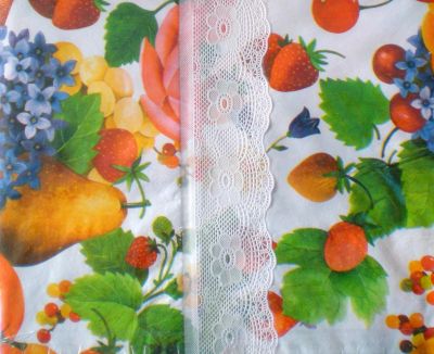 Лот: 4243214. Фото: 1. 🍐🍒 Клеёнка столовая большая... Скатерти, салфетки