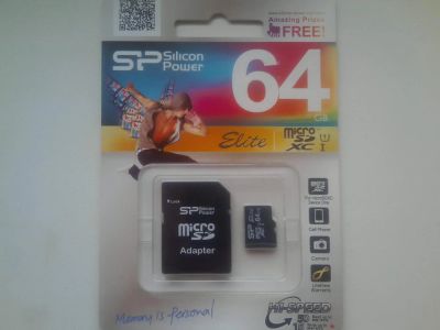 Лот: 5270506. Фото: 1. MicroSd XC 64Gb. Карты памяти