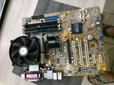 Лот: 13927673. Фото: 1. Материнская плата 775 Asus p5gd1... Материнские платы