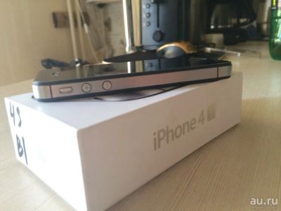 Лот: 7414983. Фото: 1. iPhone 4s 8gb black. Смартфоны