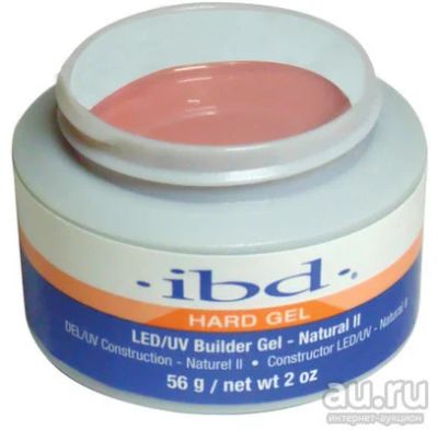 Лот: 9119799. Фото: 1. IBD Builder Gel Natural II, 56... Наращивание ногтей