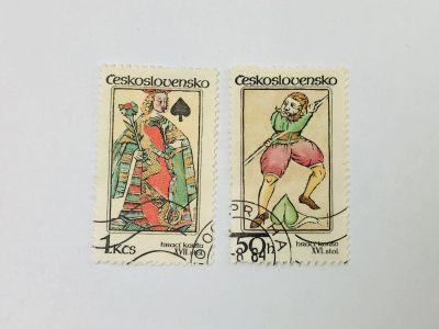 Лот: 23593994. Фото: 1. Игральные карты. Пиковый валет... Марки