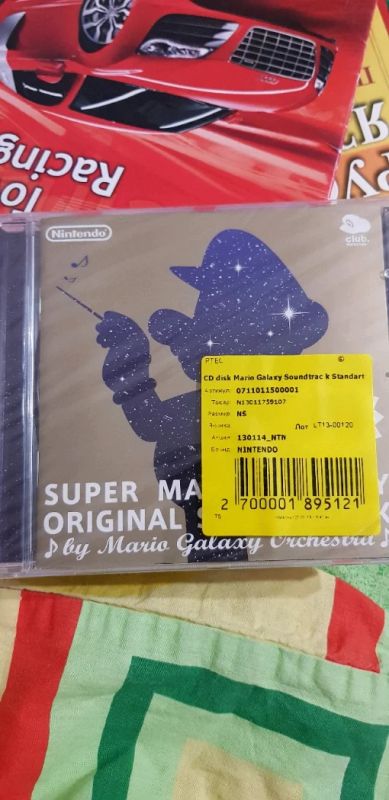 Лот: 11053728. Фото: 1. Super Mario galaxy original soundtrack... Другое (игровые консоли)