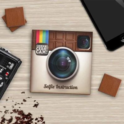 Лот: 5310422. Фото: 1. Шоколадный набор "Instagram". Шоколад, конфеты